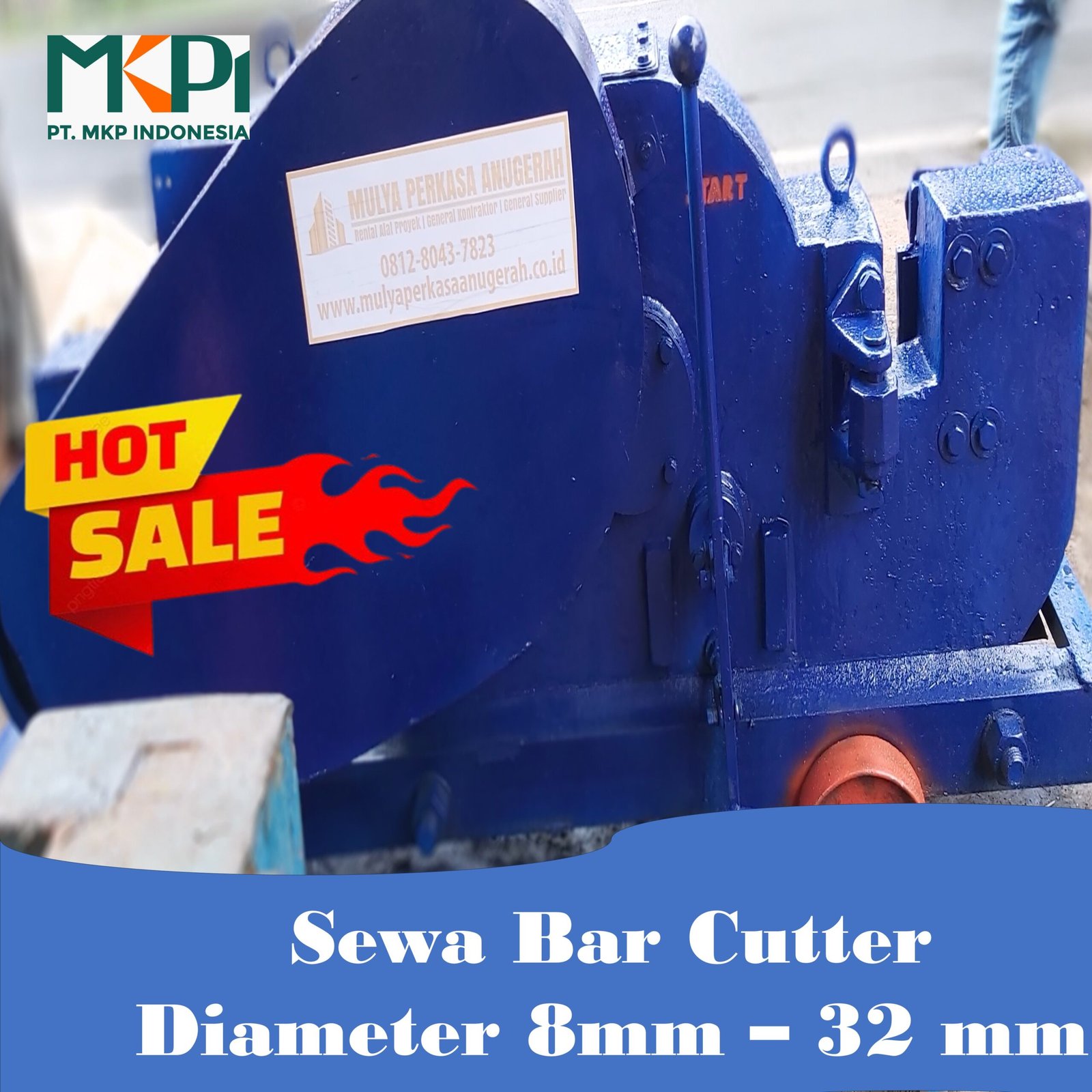 Sewa Bar Bending, Bar Cutter, Lift Material, Lift Barang, Penyewaan Alat Proyek PT. Mulia Karya Prima Indonesia, 0851-6279-3322