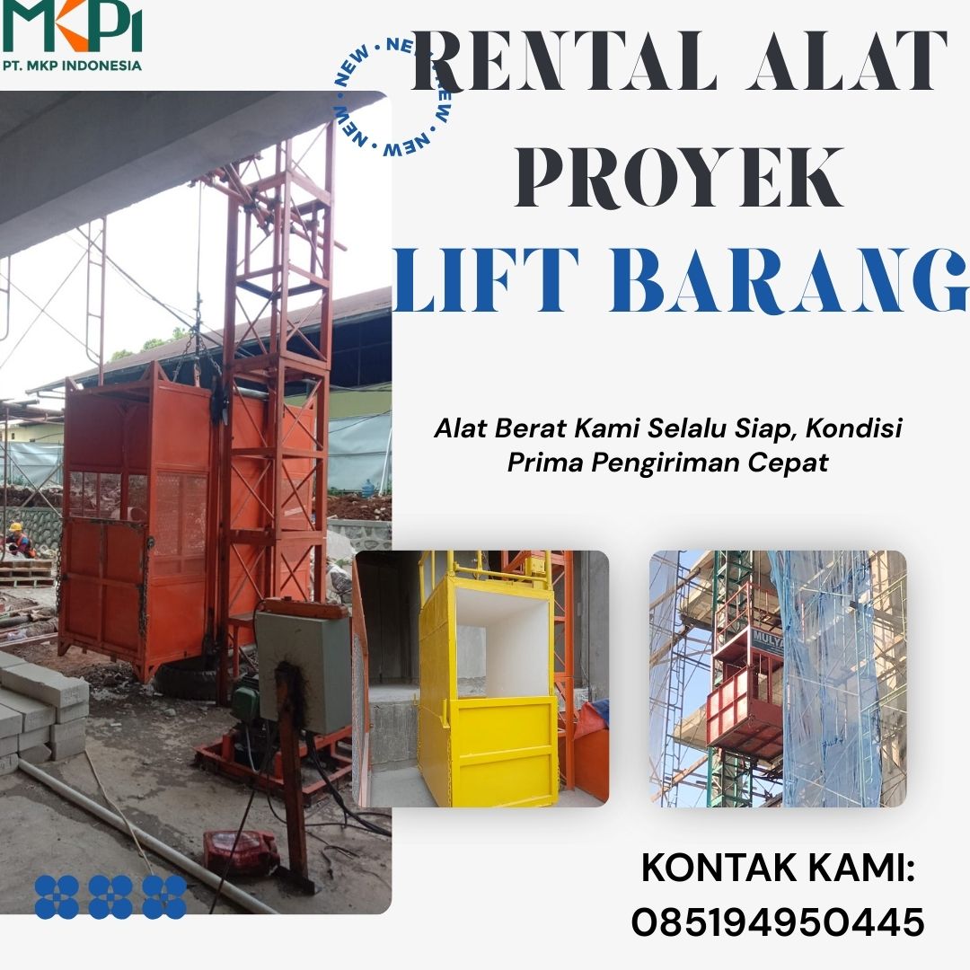 Sewa Lift Barang 1 - 4 tON
