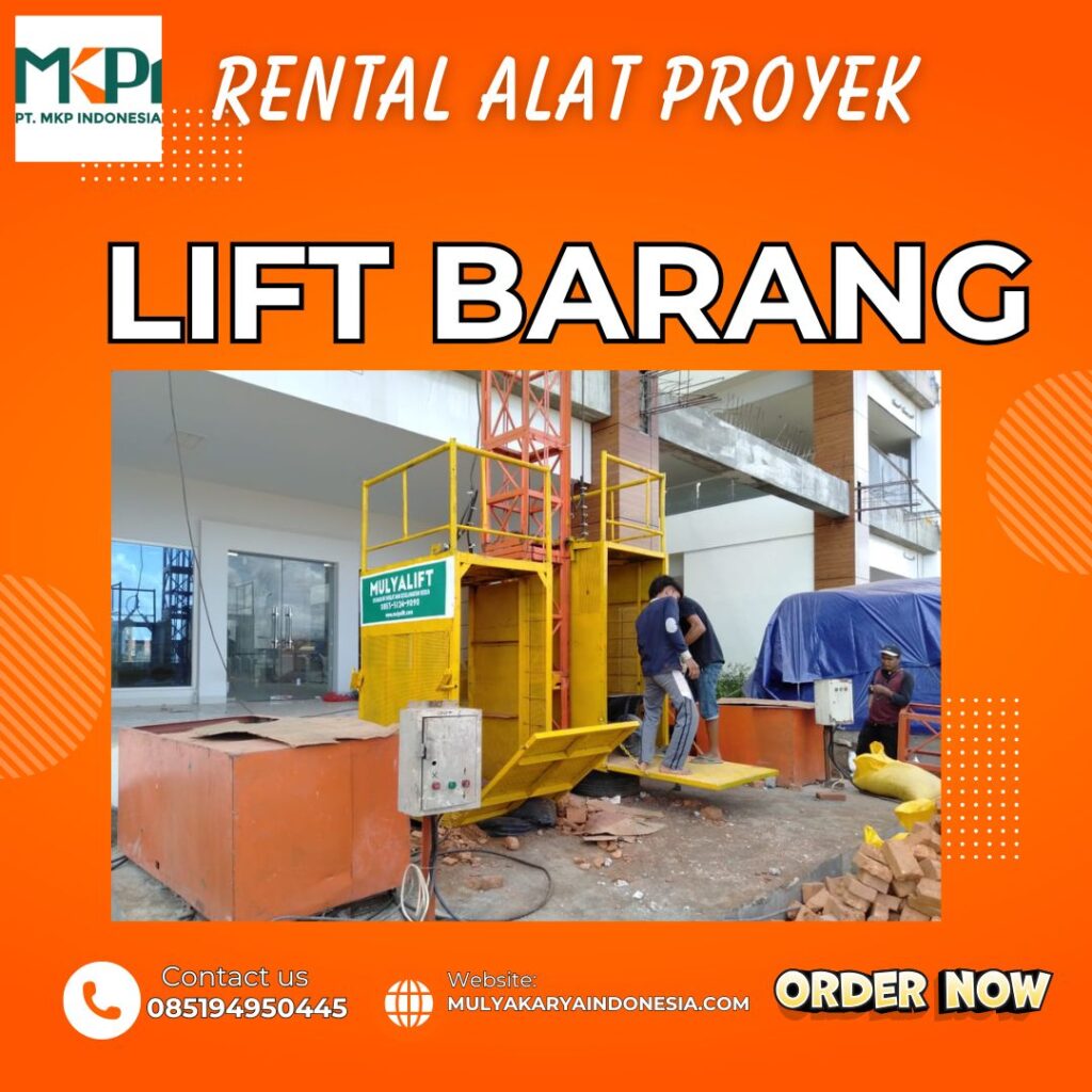 Sewa Lift Barang 1 - 4 Ton 