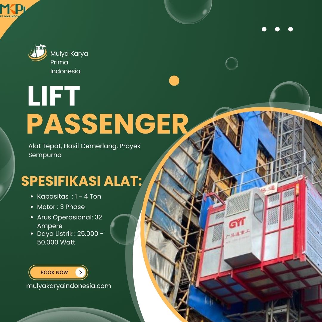 Sewa Lift Passenger 1 - 4 Ton 