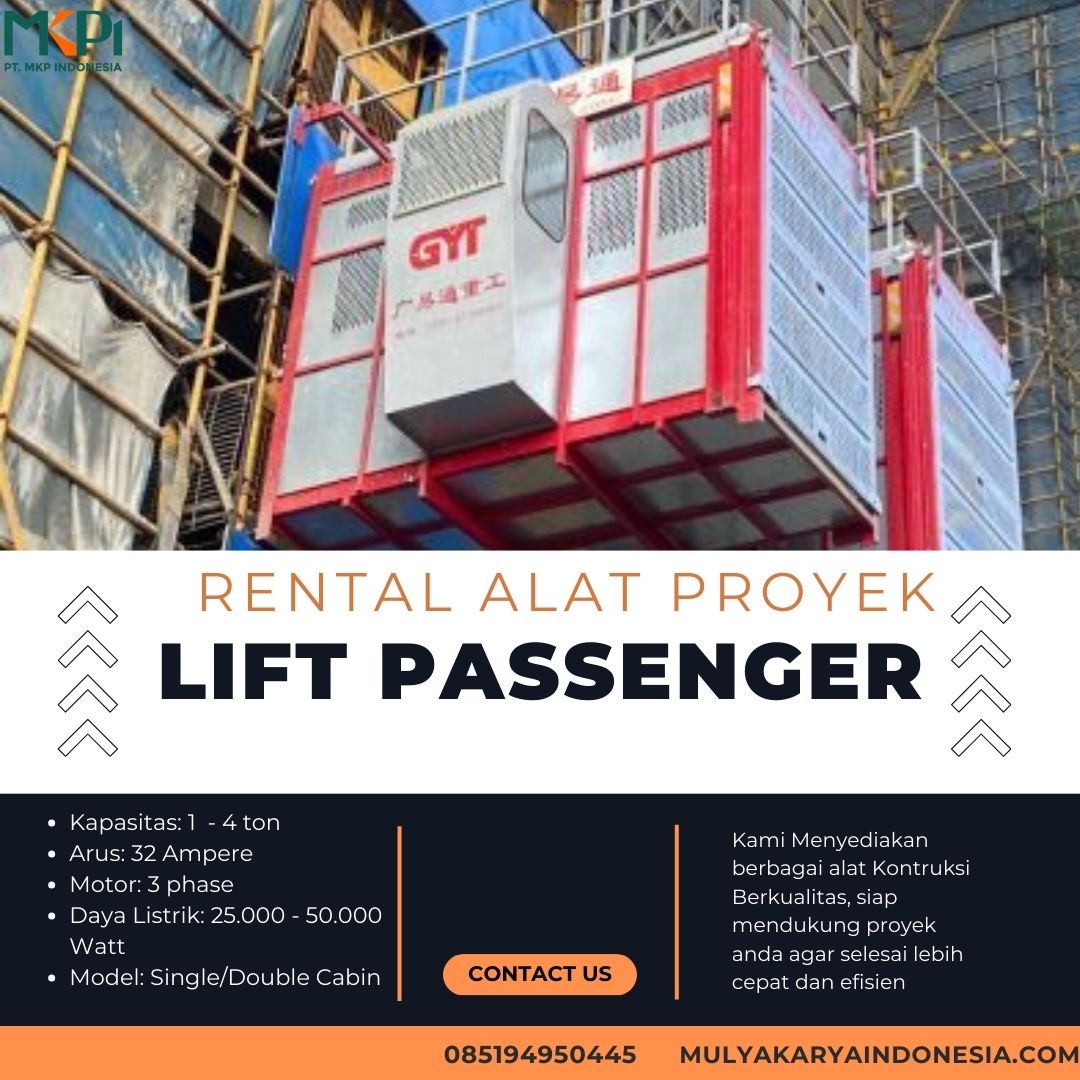 Sewa Lift Passenger 1 - 4 Ton