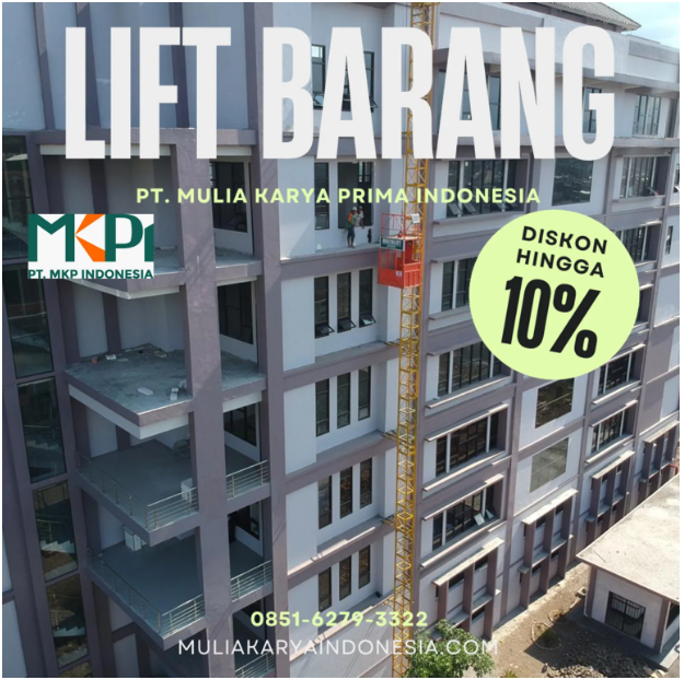 Sewa Lift Barang Proyek DELI SERDANG