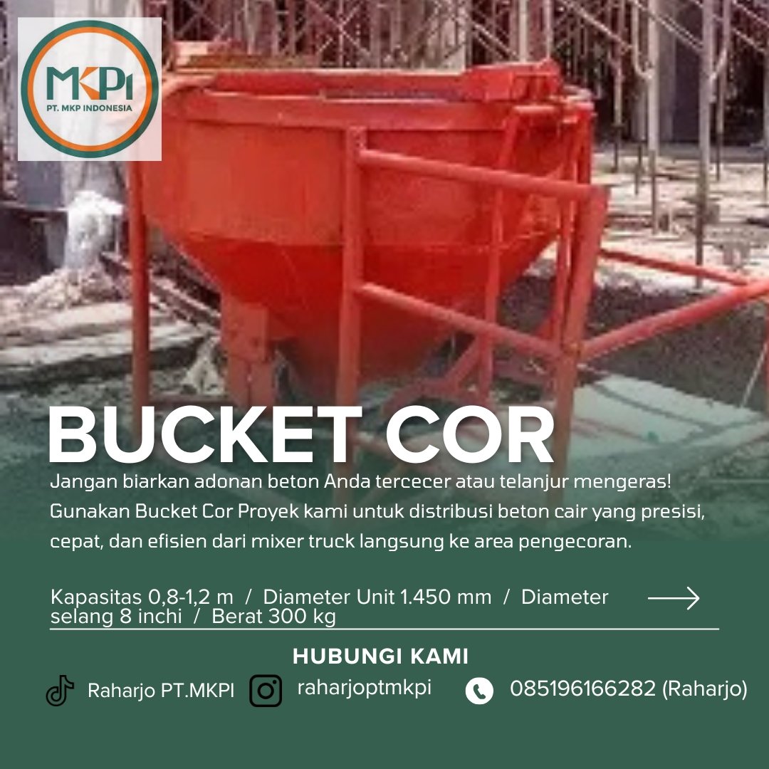 Sewa Bucket Cor | WA 085196166282