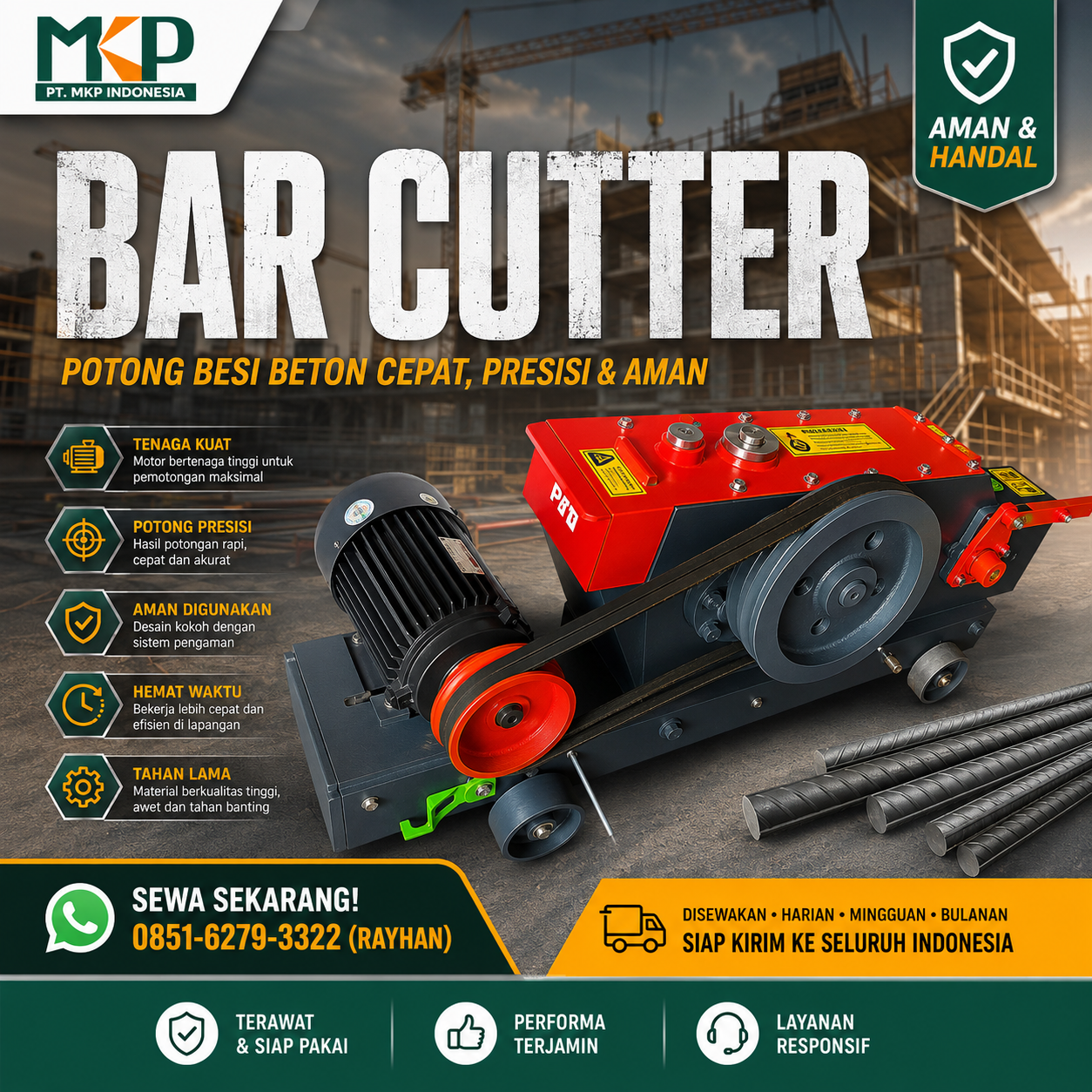 Sewa Bar Cutter
