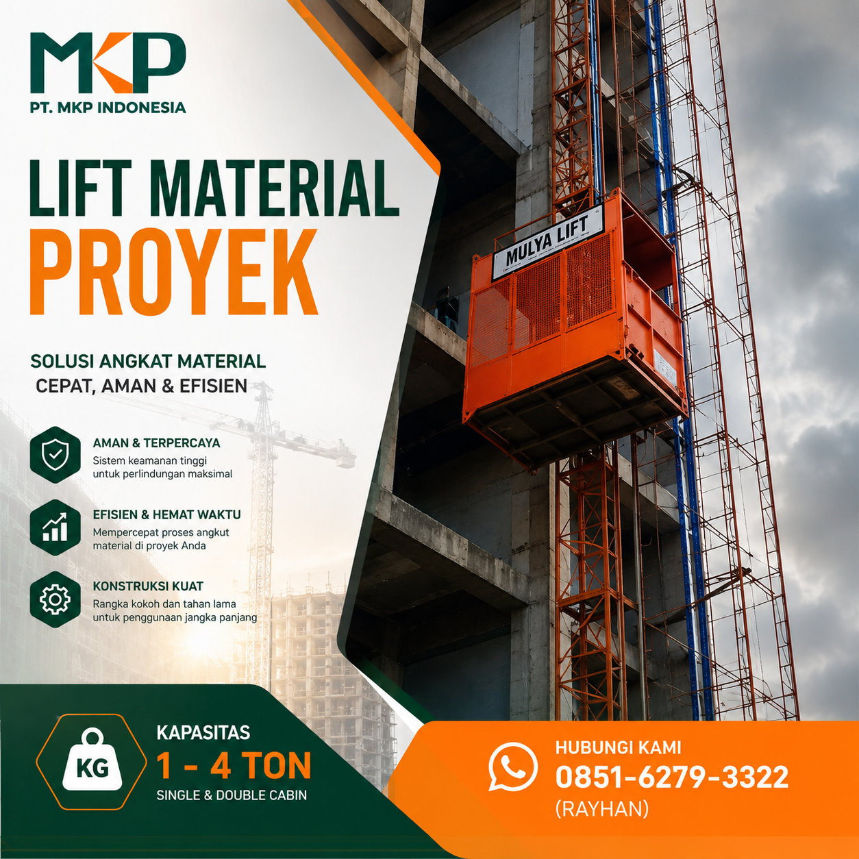 Sewa Lift Matrerial